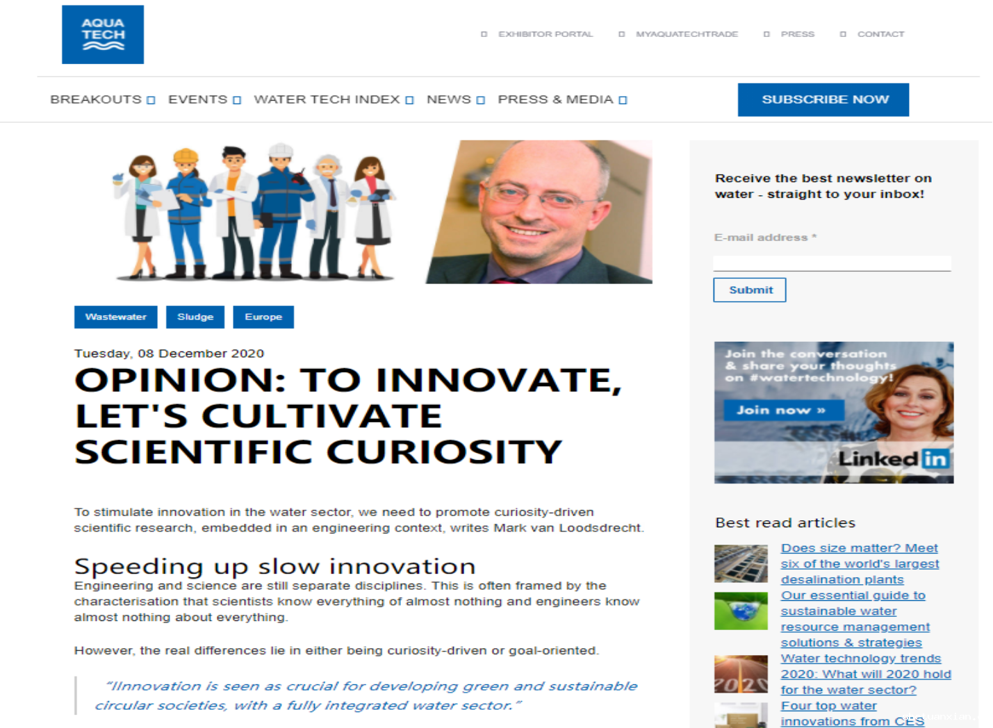 【创新引领发展】中国工程院外籍院士Mark谈创新研究：培育科学好奇心最为重要