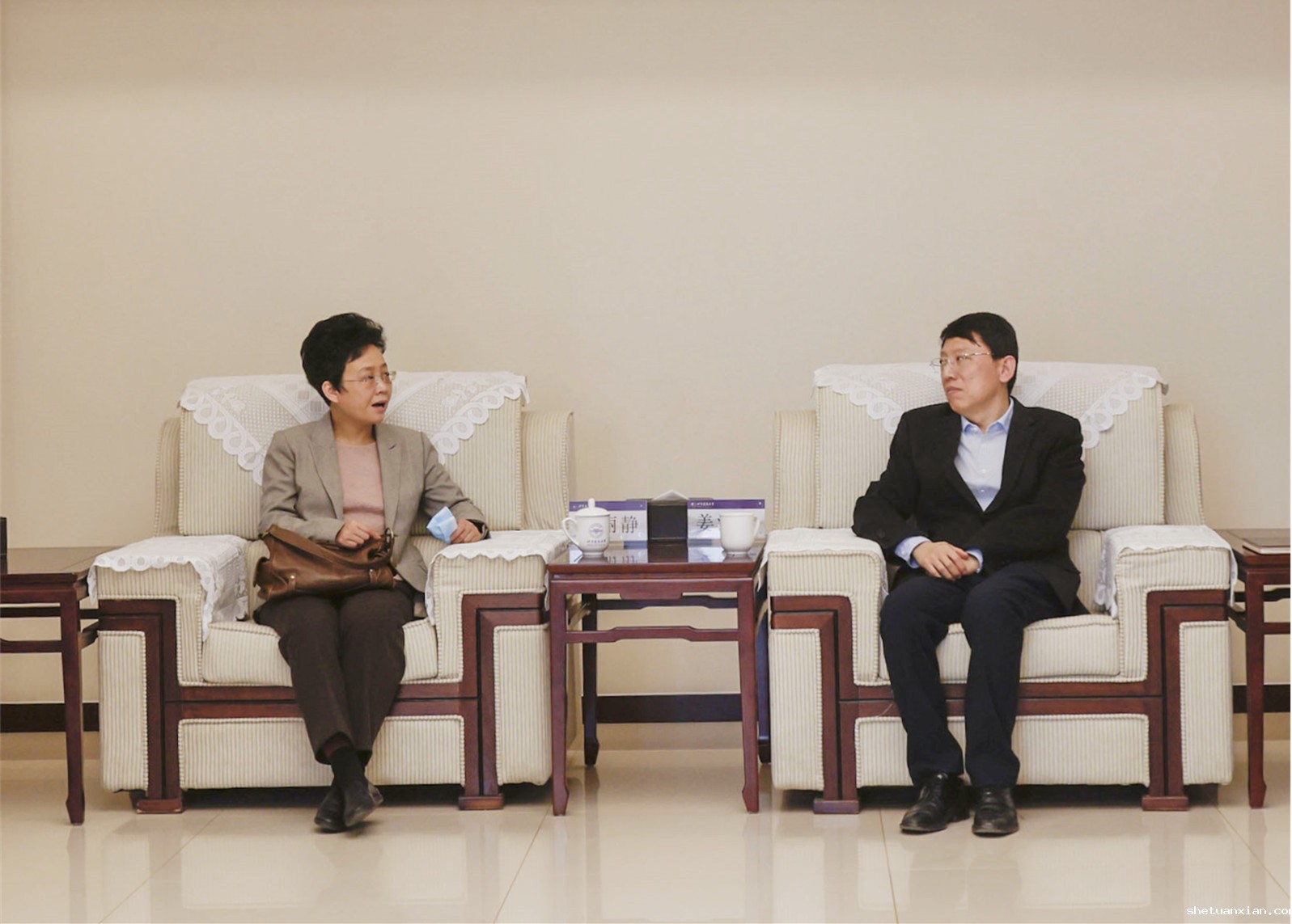 北京市教育工会主席宋丽静一行到我校调研