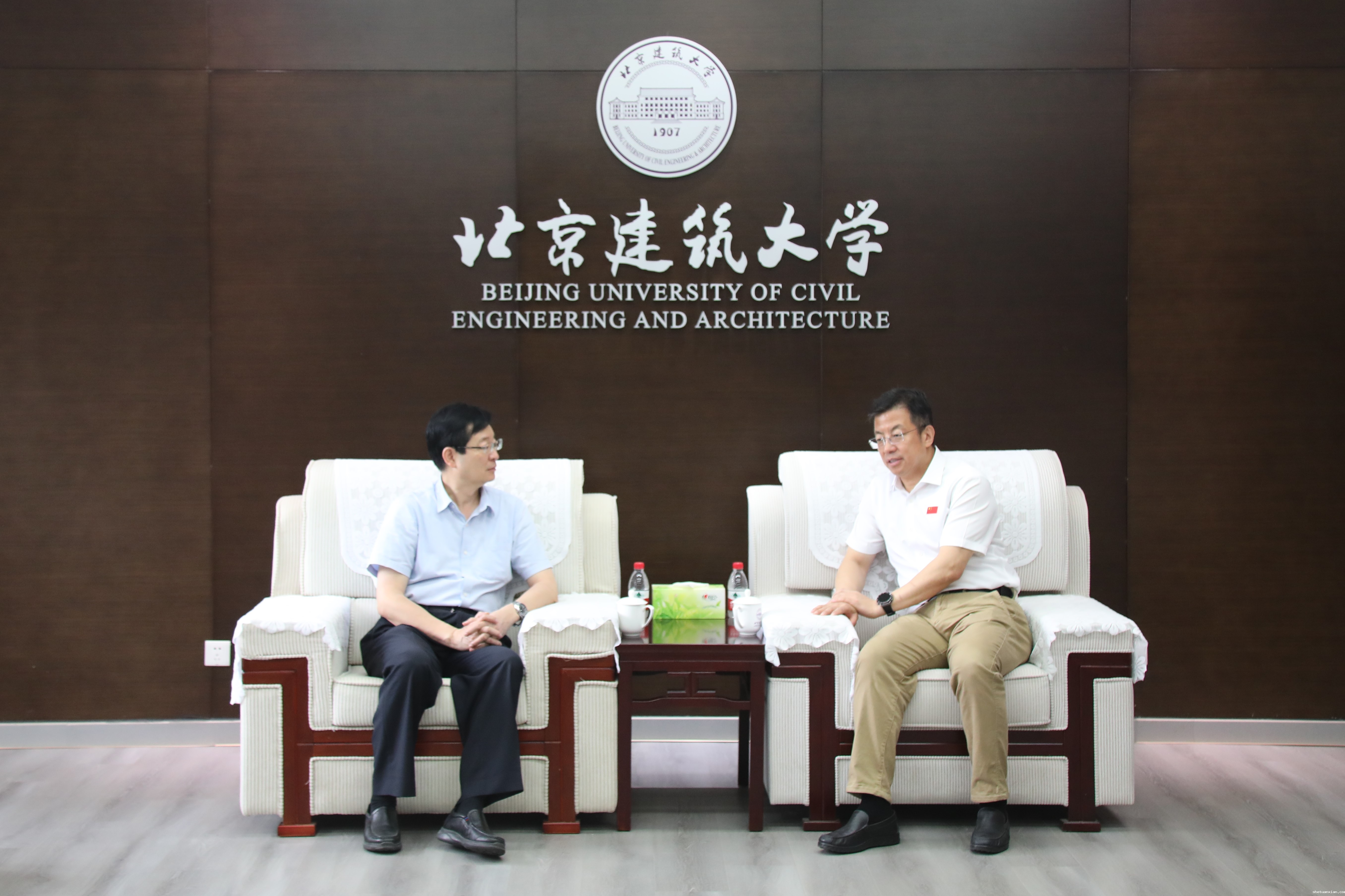 中国建筑集团有限公司人力资源部来我校交流