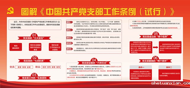 图解中国共产党支部工作条例